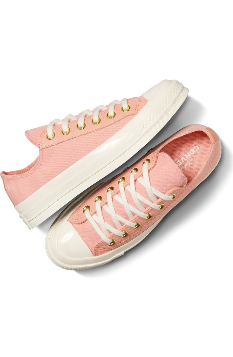 Converse Chuck 70 Oxford Flamingo Sneaker, Alternate, color, Flamingo Fade/ Egret/ Gold
