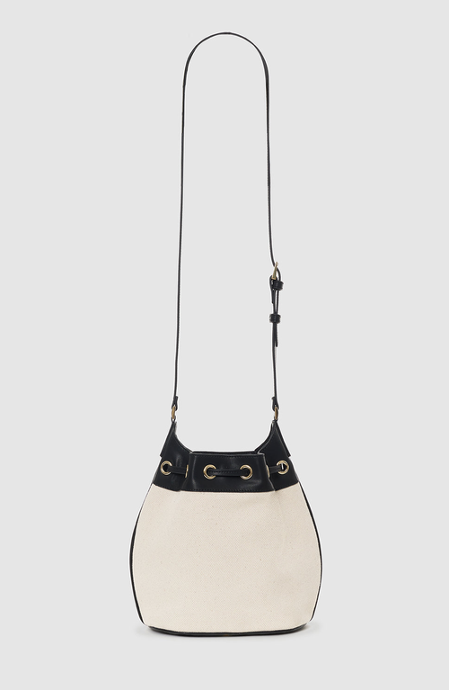 Anine Bing Alana Bucket Bag In Brown