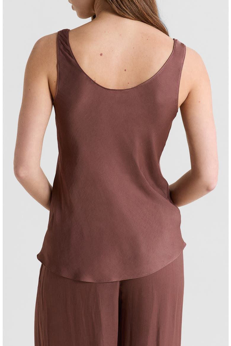 Cheeta Pajama Tank, Alternate, color, CHOCOLATE