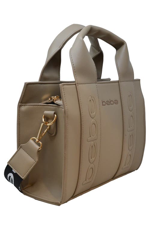 Bebe Hana Mini Satchel In Taupe