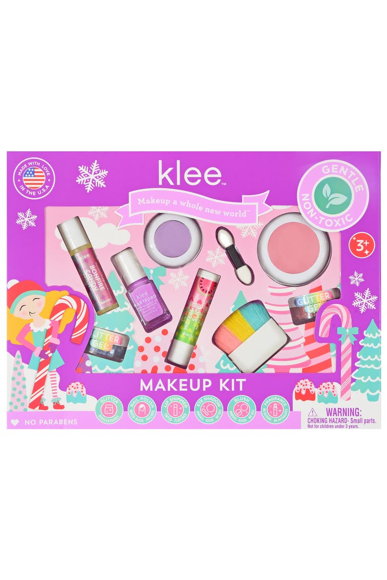 Festive Jingles - Kids' Holiday Mineral Makeup Set, Alternate, color, Multi