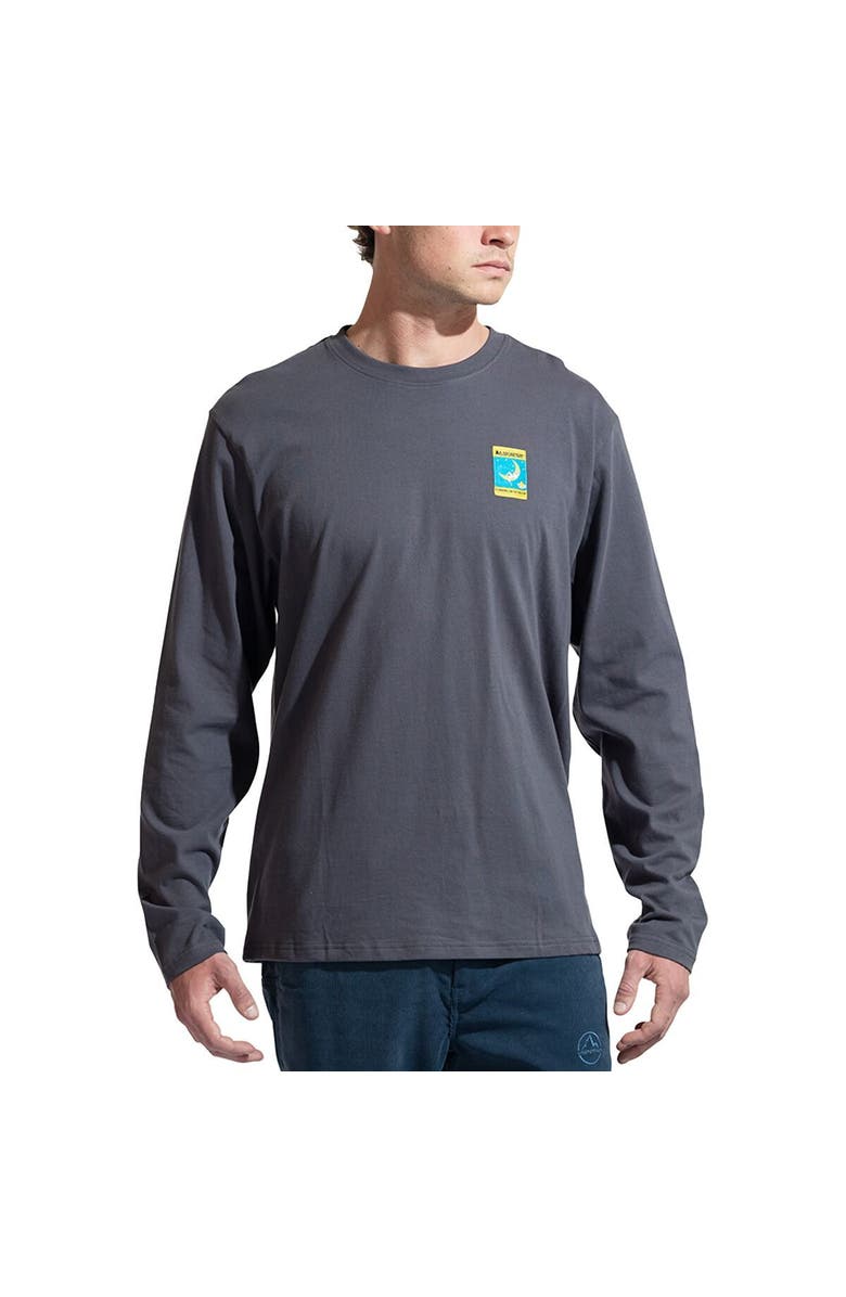 La Sportiva Moon Climb Long-Sleeve Shirt - Men's, Main, color, Onyx