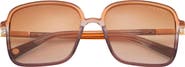 Ted Baker London 56mm Gradient Square Sunglasses
