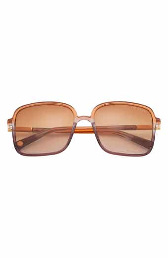 Ted Baker London 56mm Gradient Square Sunglasses