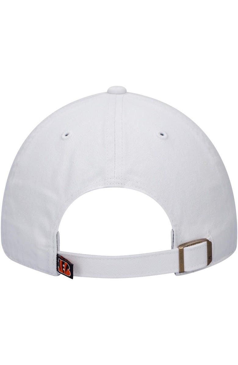 '47 Men's '47 White Cincinnati Bengals Clean Up Adjustable Hat, Alternate, color, White
