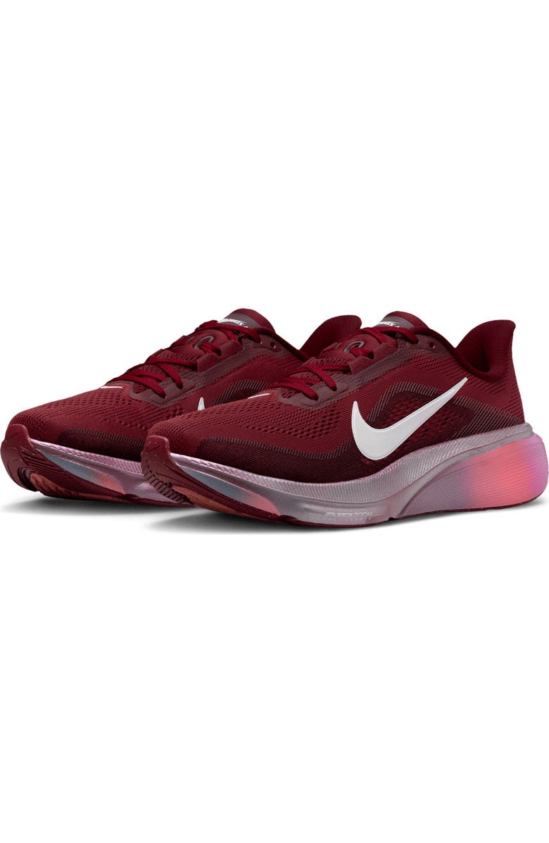 Nike Pegasus 42 Running Shoe, Main, color, Red/ Pink/ Bordeaux/ Green