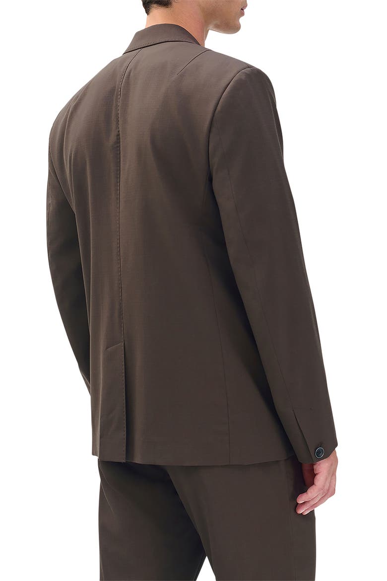 Butler Wool Blend Ripstop Suit Jacket, Alternate, color, STONEWALL