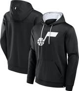 FANATICS Men's Fanatics Black Utah Jazz Reserve Defender Pullover Hoodie