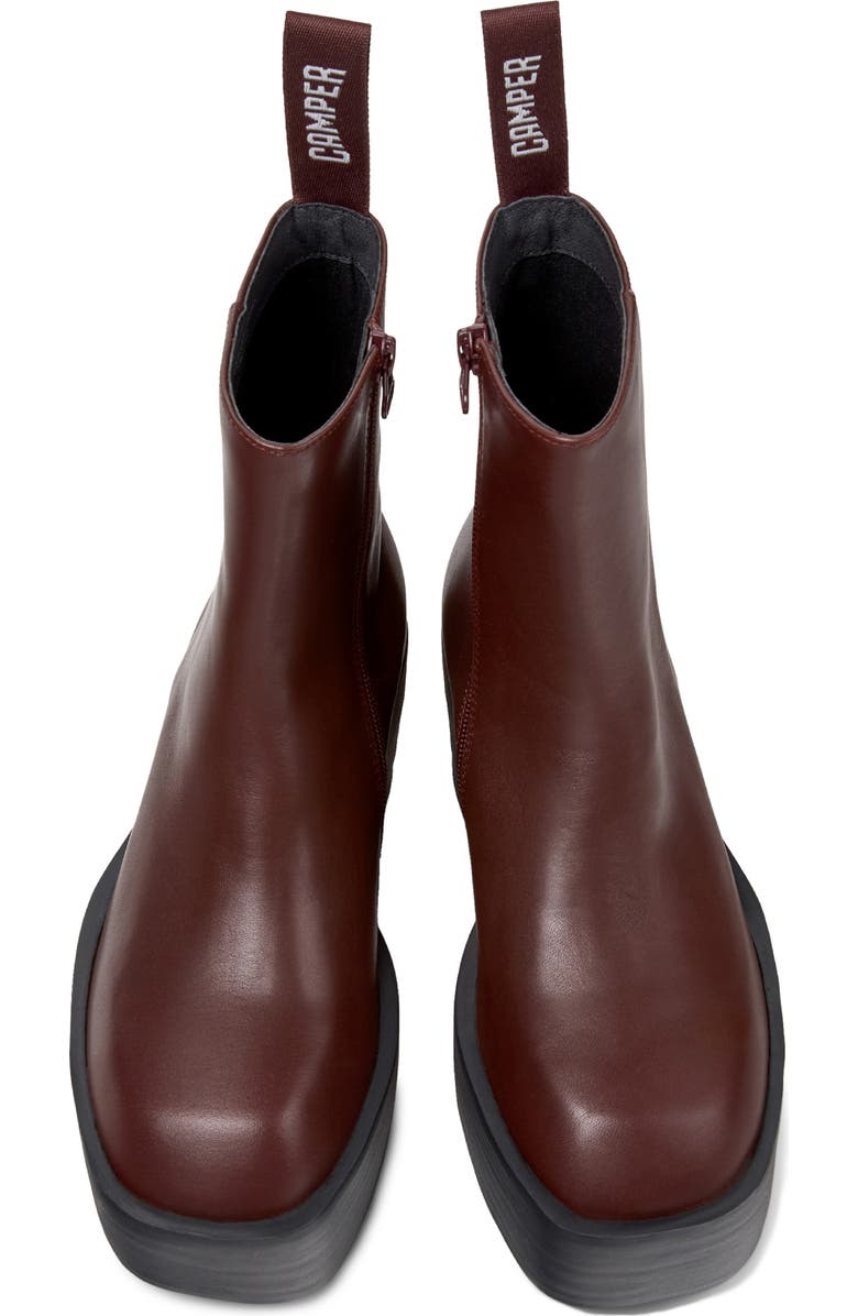 Camper Billie Platform Boot, Alternate, color, Burgundy