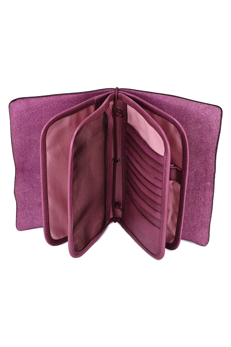 Nomad Leather Organizer, Alternate, color, LILAC