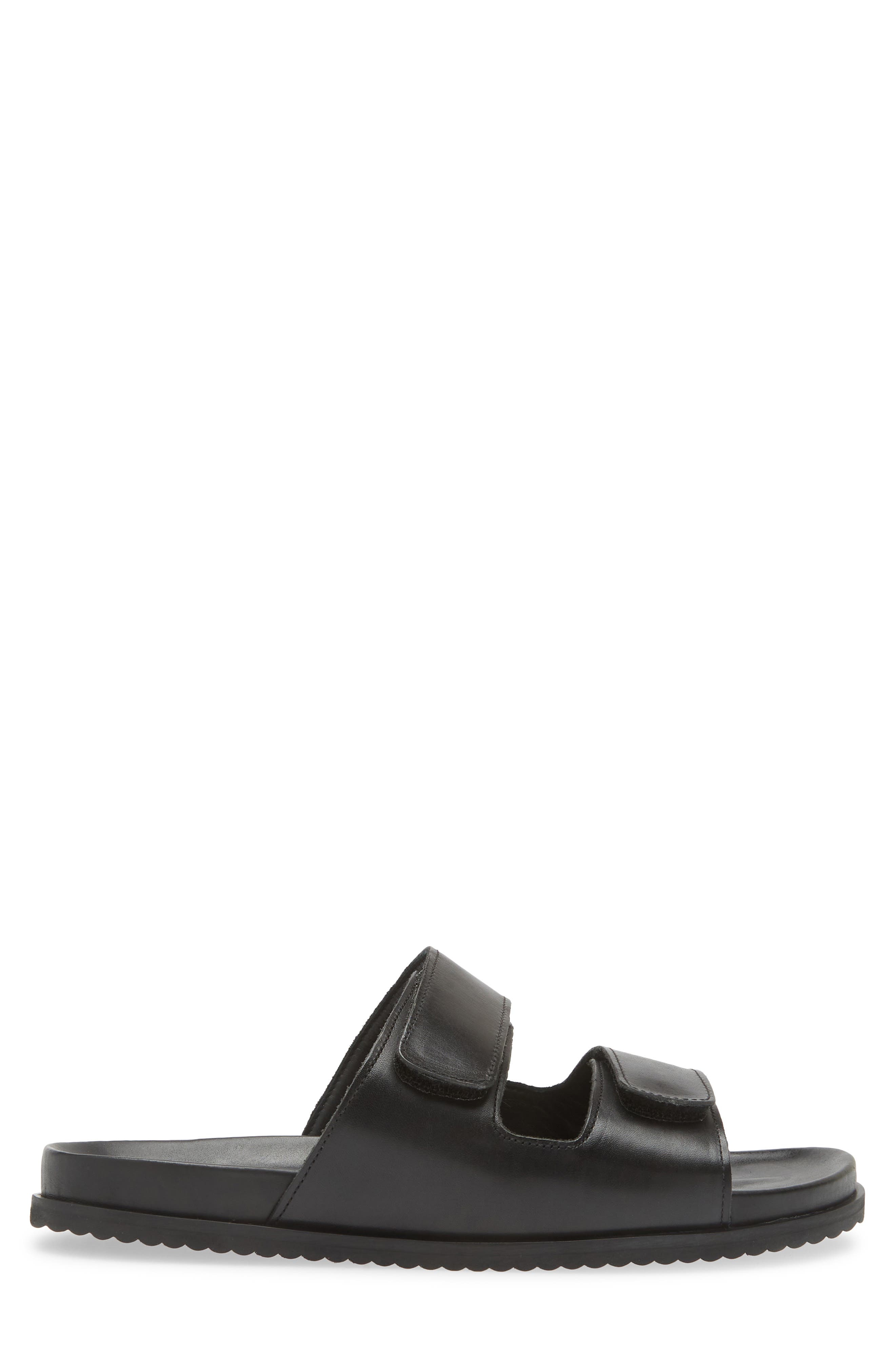 Gianni Slide Sandal, Alternate, color, BLACK