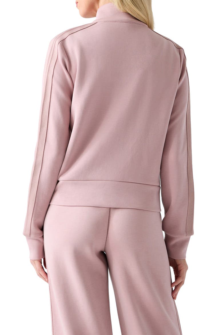 Lyra High Neck Jacket, Alternate, color, LIGHT PINK