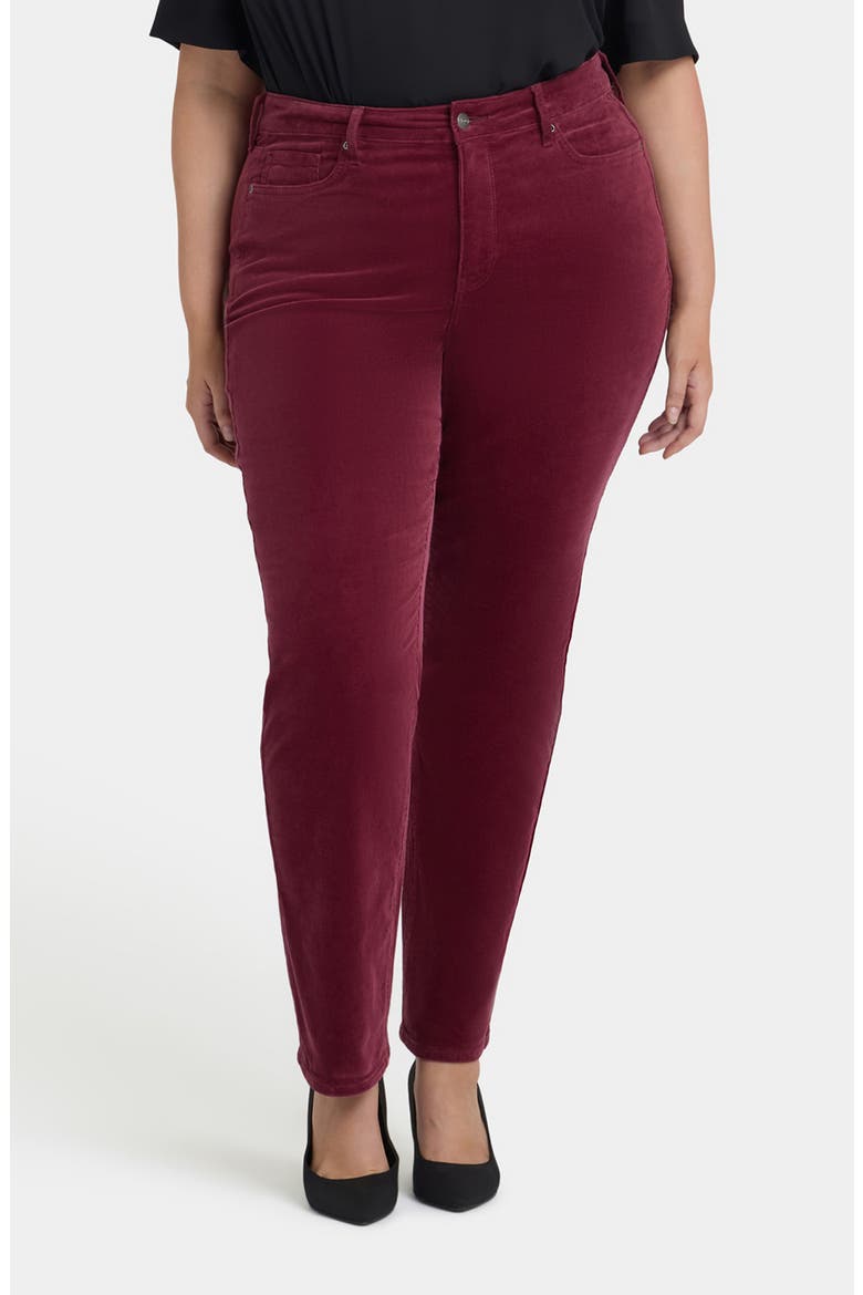 Marilyn Straight Leg Jeans, Main, color, SIENNA RED