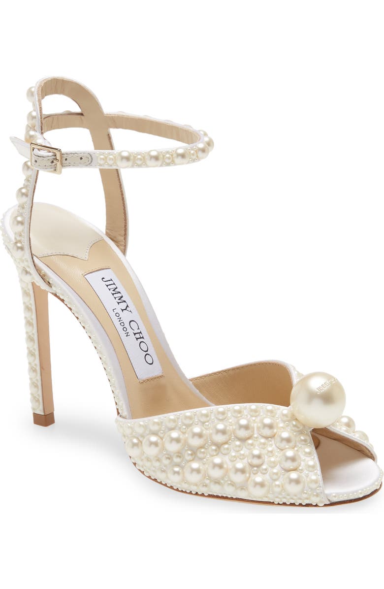 Jimmy Choo Sacora Embellished Sandal, Main, color,
