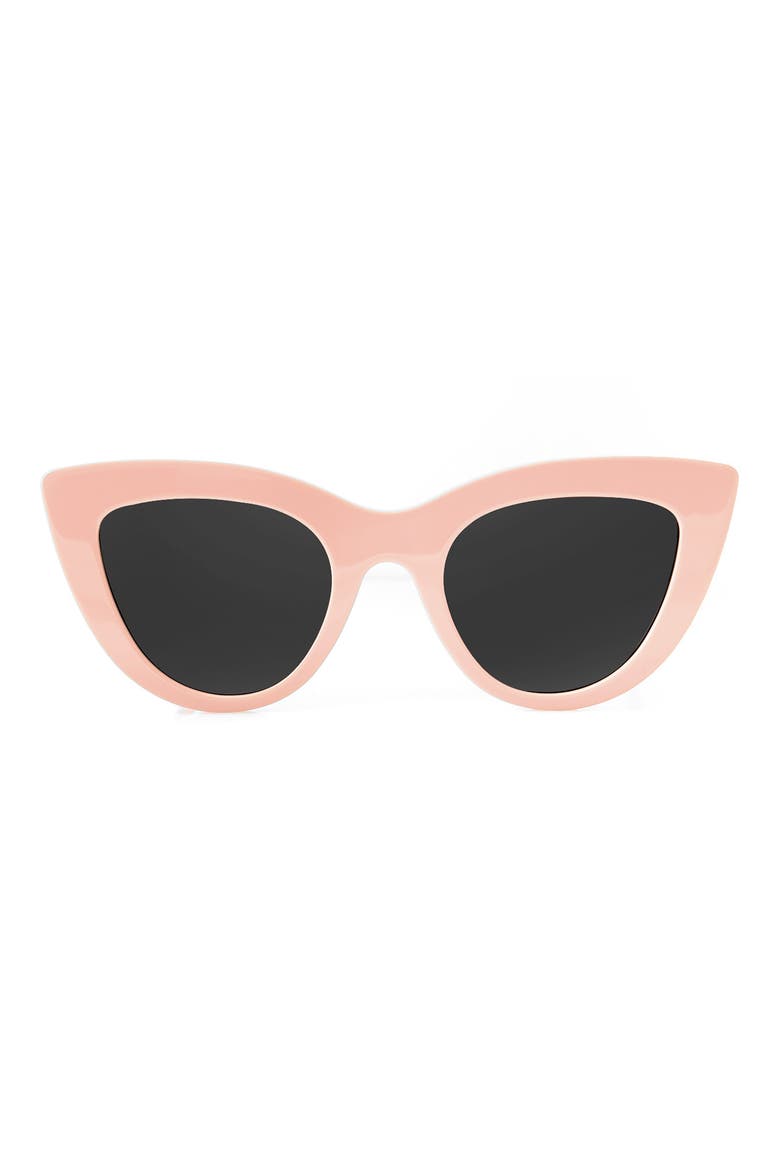 Leia 49mm Cat Eye Sunglasses, Main, color, PINK/ BLACK