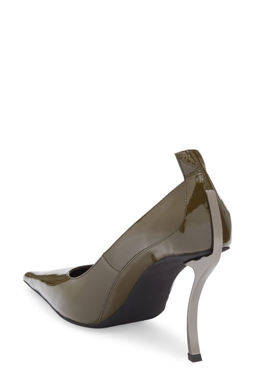 Jeffrey Campbell Freak Out Pointed Toe Pump In Green