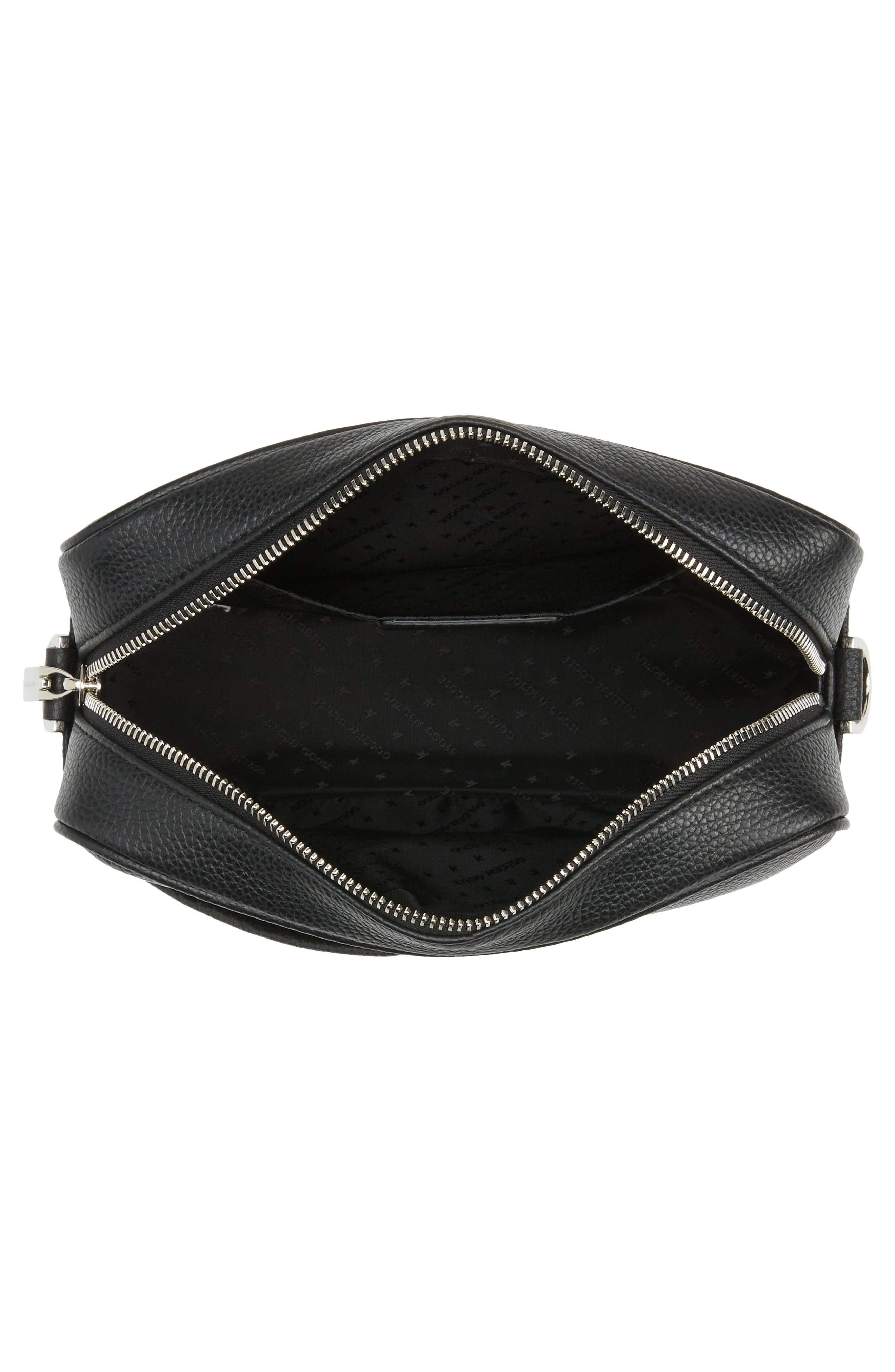 Golden Goose Star Leather Crossbody Camera Bag, Alternate, color, 