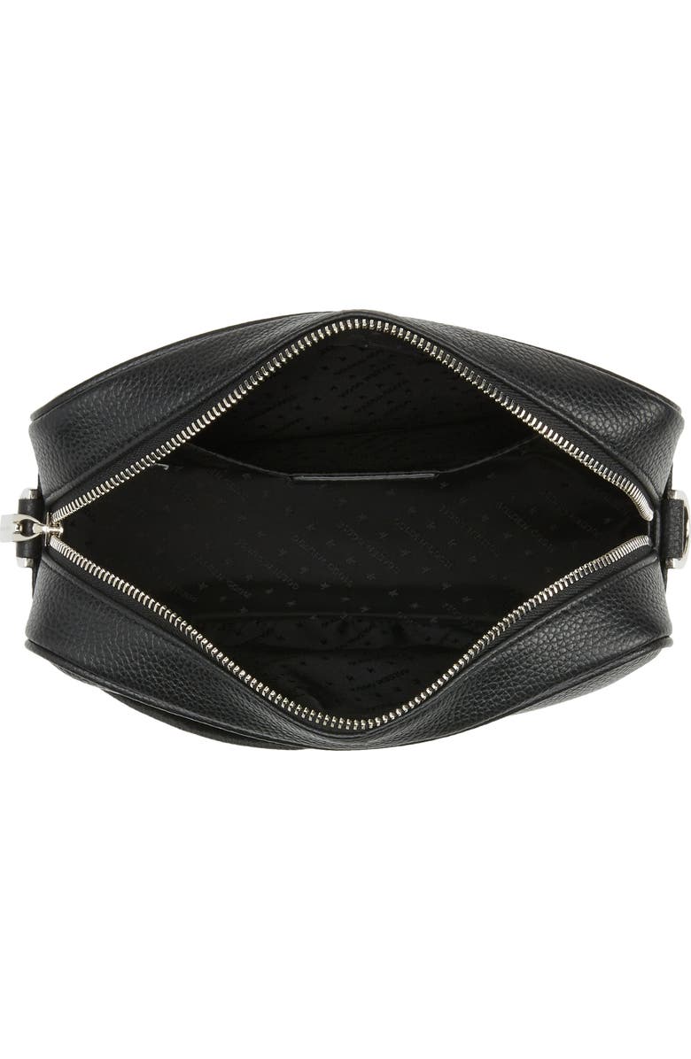 Golden Goose Star Leather Crossbody Camera Bag, Alternate, color,