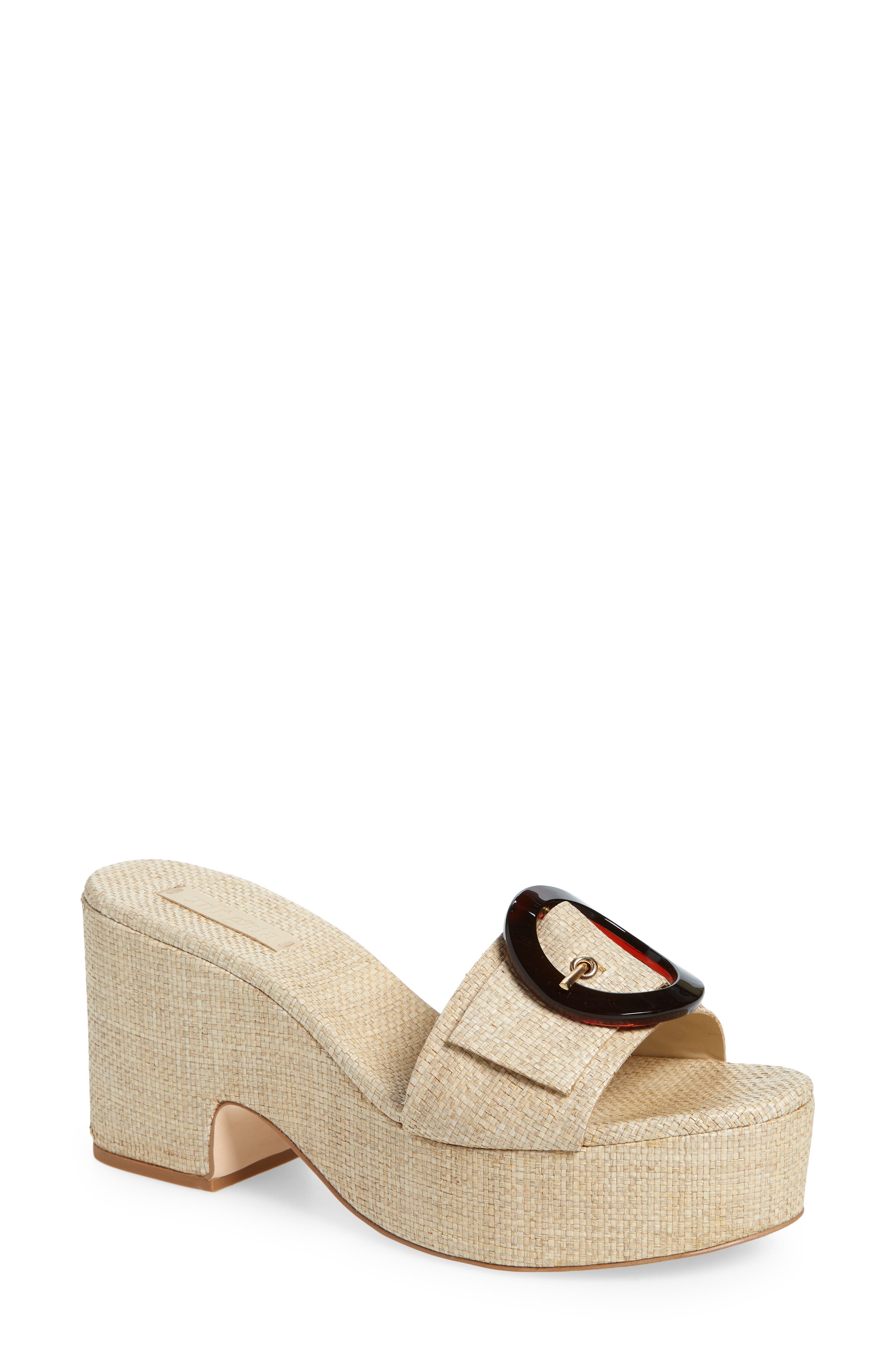 Cult Gaia Cleia Platform Sandal, Main, color, 