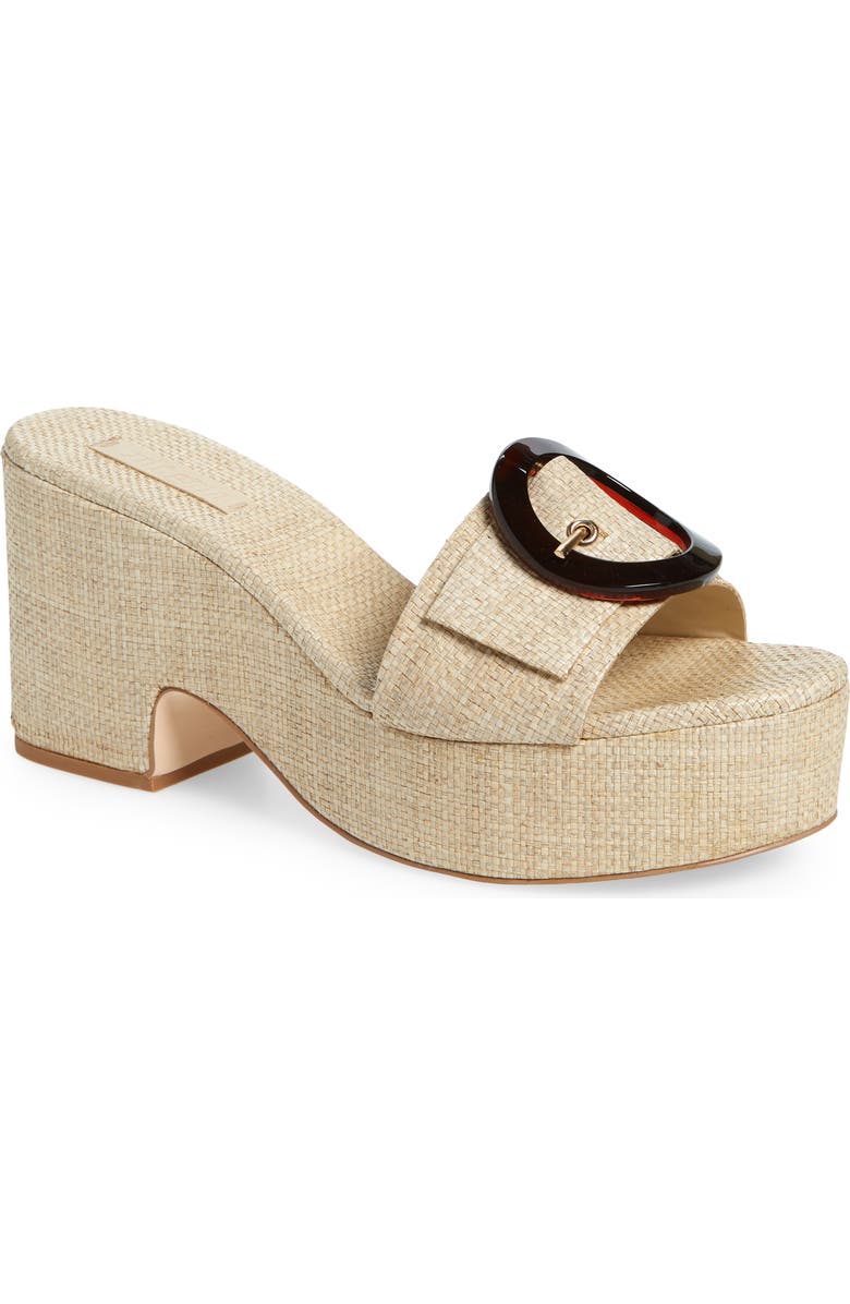 Cult Gaia Cleia Platform Sandal, Main, color,