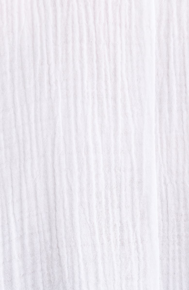 Eileen Fisher Boxy Organic Cotton Gauze Top, Alternate, color, White
