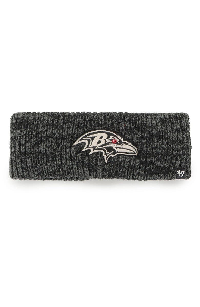 '47 Women's '47 Baltimore Ravens Team Meeko Headband, Main, color, 