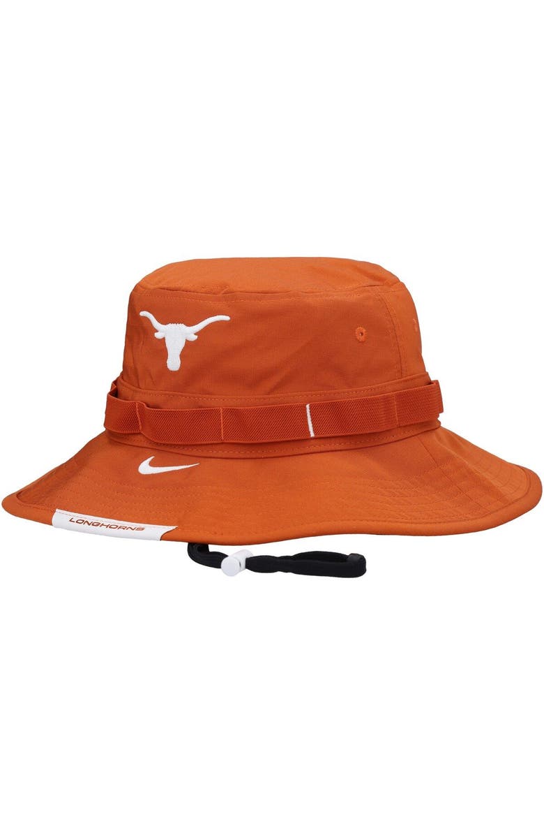 Nike Men's Nike Texas Orange Texas Longhorns Boonie Performance Bucket Hat, Alternate, color,