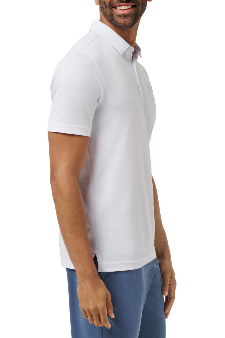 Warm Skies Polo, Alternate, color, WHITE