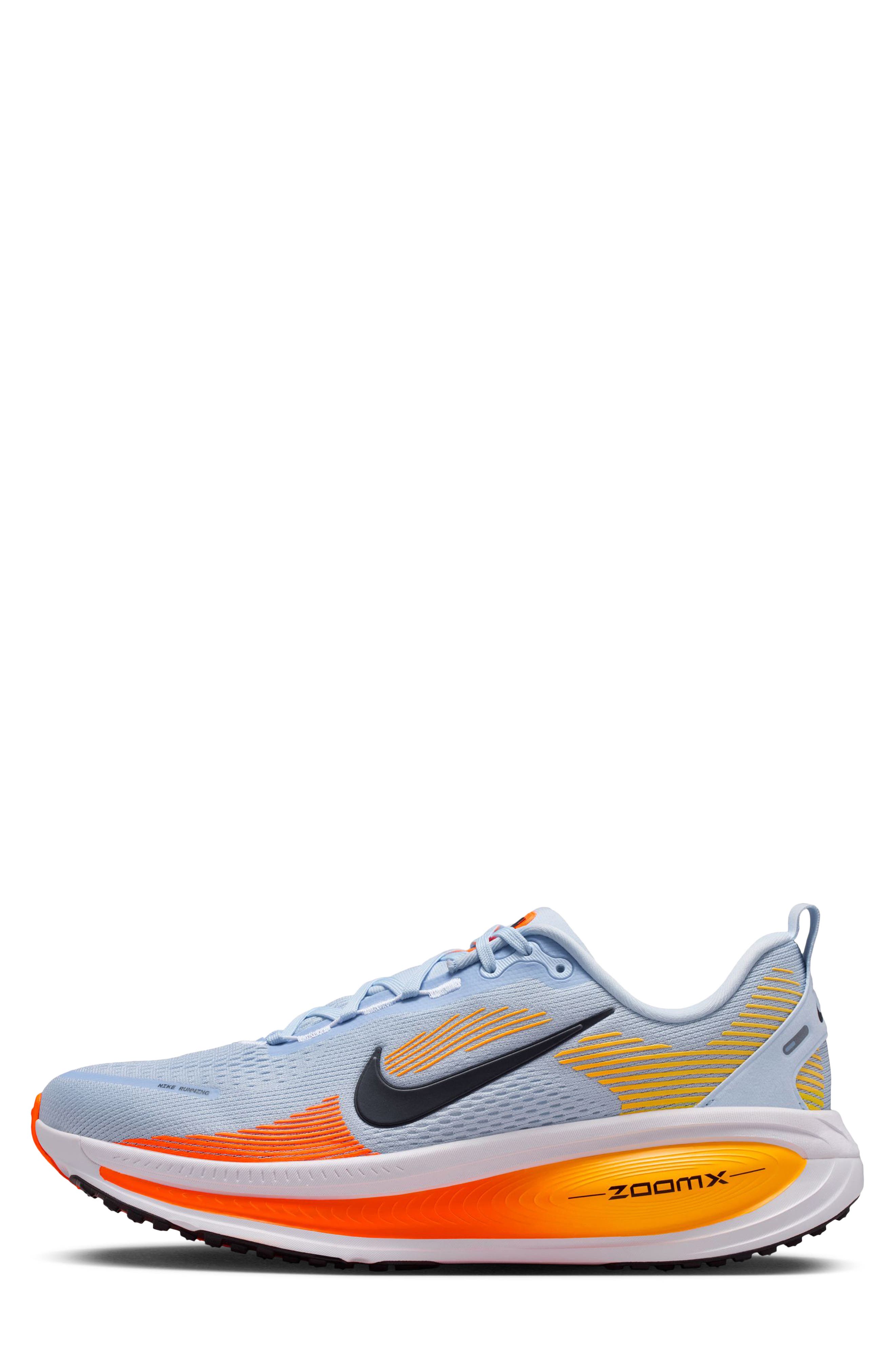 Nike Vomero 18 Running Shoe, Alternate, color, Hydrogen Blue/ Laser Orange