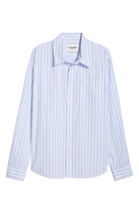 Berg Stripe Button-Up Shirt