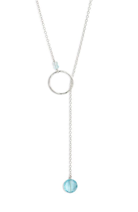 Gwyneth Semiprecious Toggle Necklace