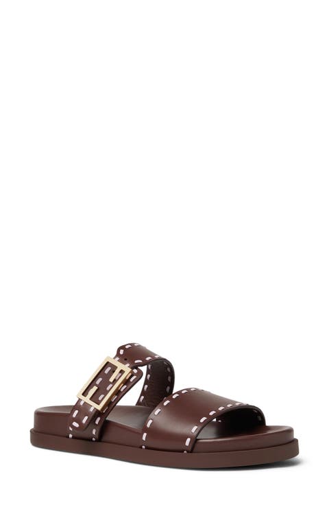 'Fendi Feel Slide Sandal (Women)