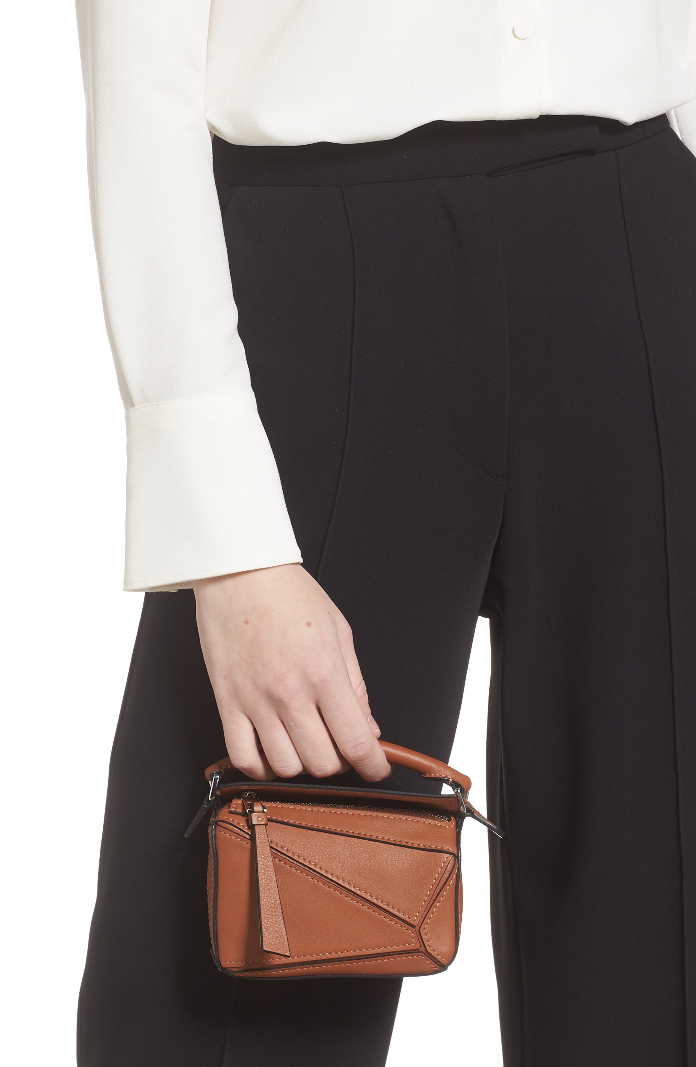 Loewe Nano Puzzle Leather, Alternate, color, 