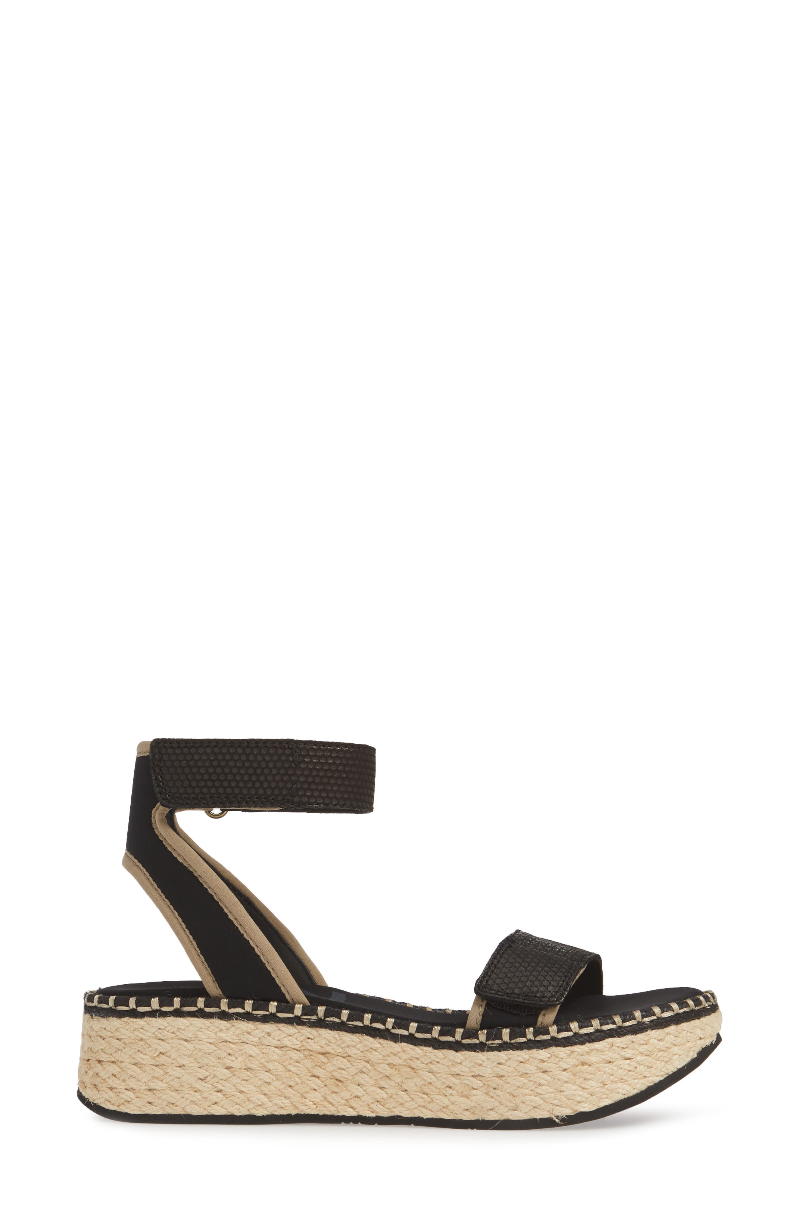 OTBT Reflector Espadrille Platform Sandal, Alternate, color, 