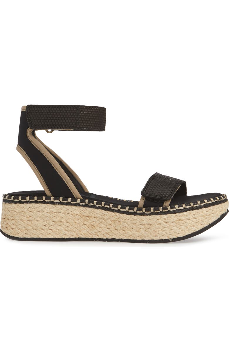 OTBT Reflector Espadrille Platform Sandal, Alternate, color,