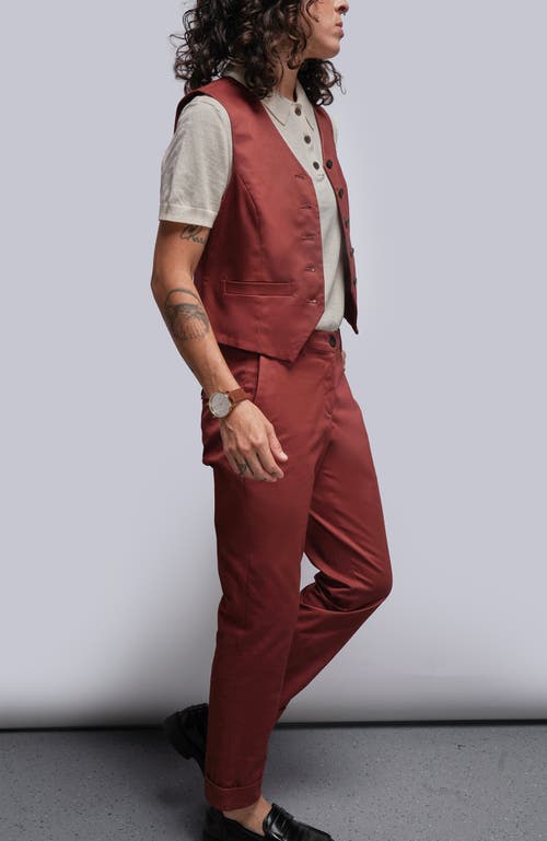 Wildfang The Essential Vest In Red