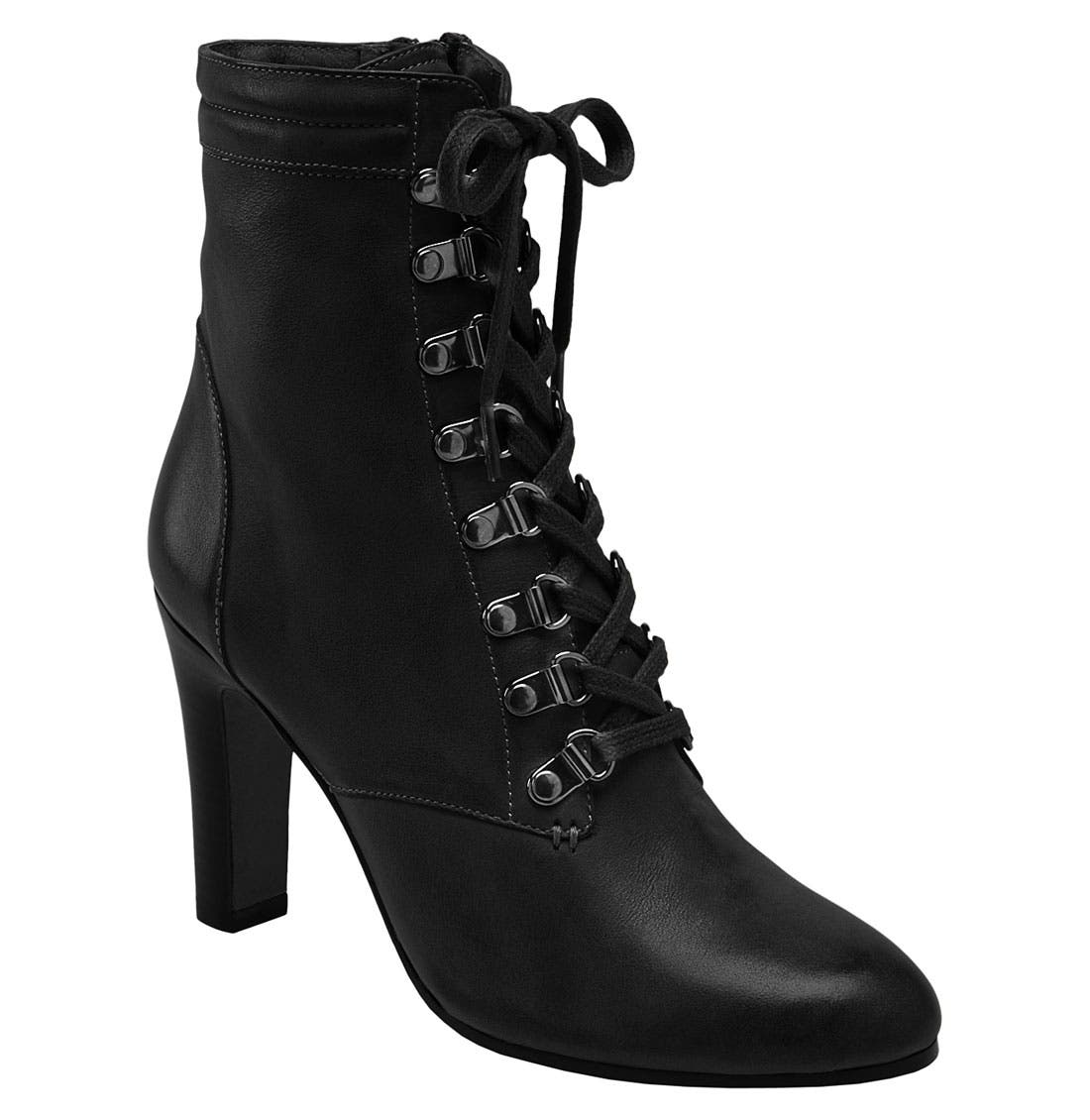 'Radley' Ankle Boot, Main, color, BLACK