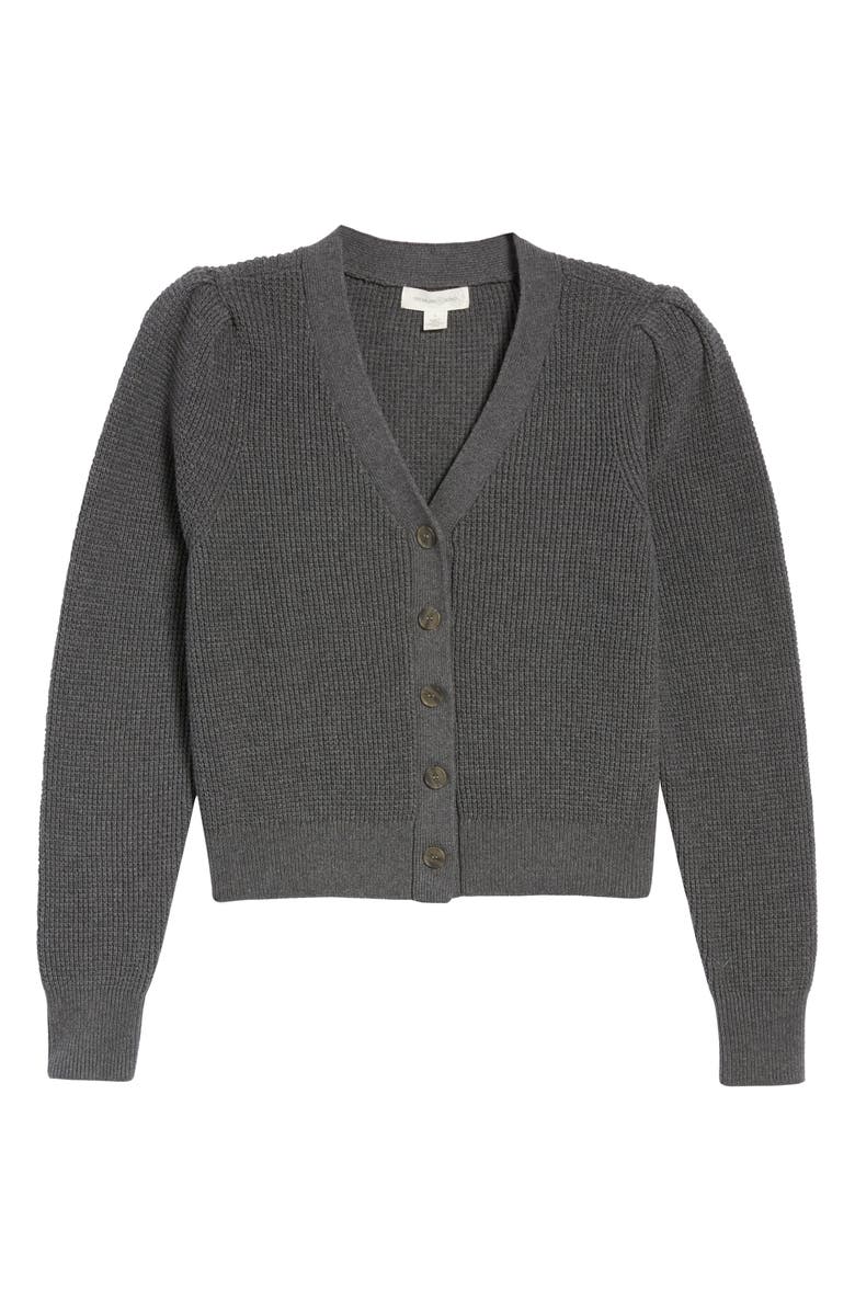 Treasure & Bond Thermal Knit Cotton Cardigan, Alternate, color, 