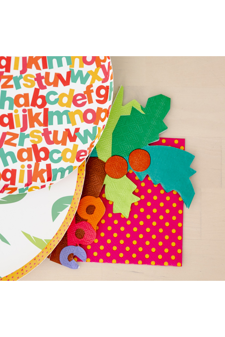 Chicka Chicka Boom Boom Petite Napkins, Alternate, color, Assorted Pre-Check