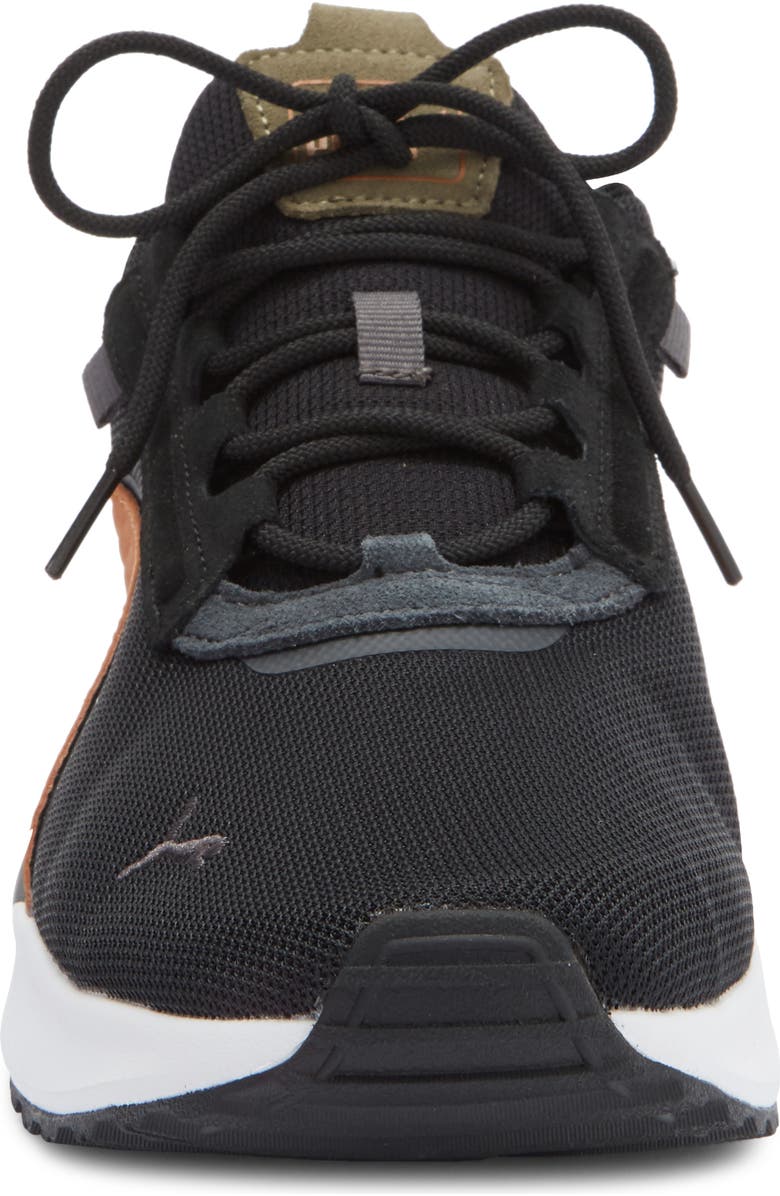 PUMA Pacer 23 Street Sneaker, Alternate, color, Puma Black/ Caramel/ White