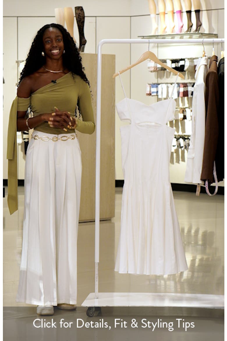 Erica Cutout Midi Dress video