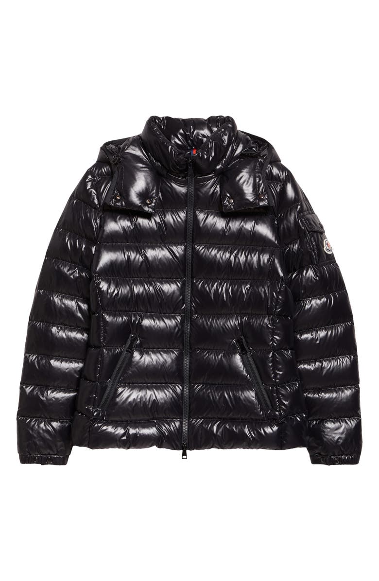 Moncler Bady Water Resistant Down Puffer Jacket, Alternate, color, Black