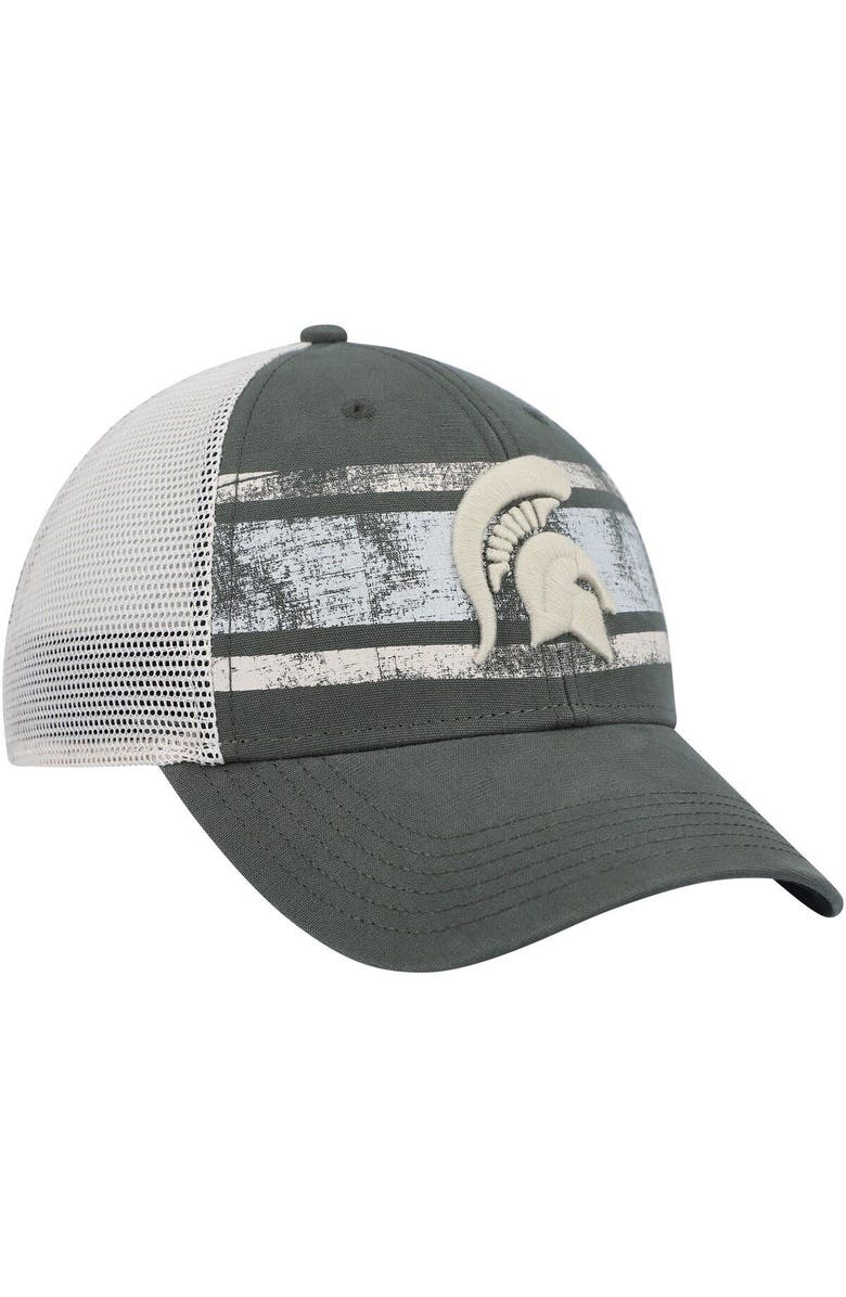 '47 Men's '47 Green/White Michigan State Spartans Interlude MVP Trucker Snapback Hat, Alternate, color, Green