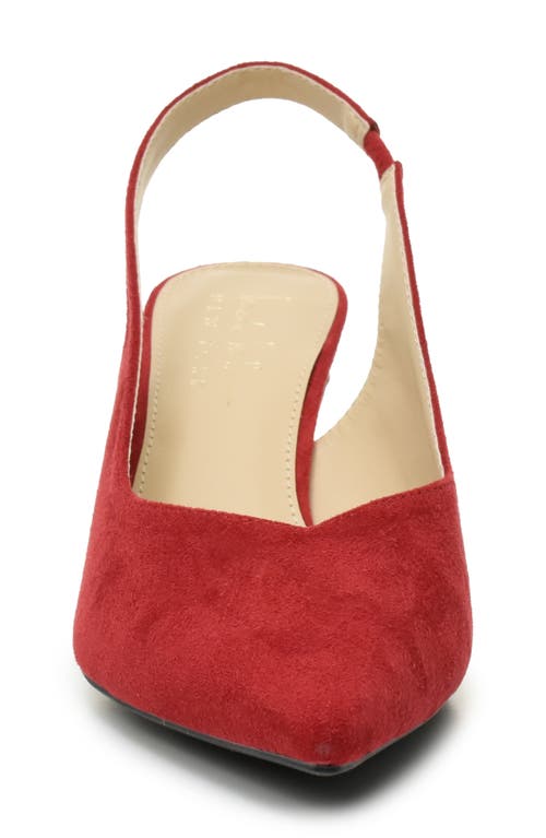 NICOLE MILLER NICOLE MILLER V-CUT SLINGBACK PUMP