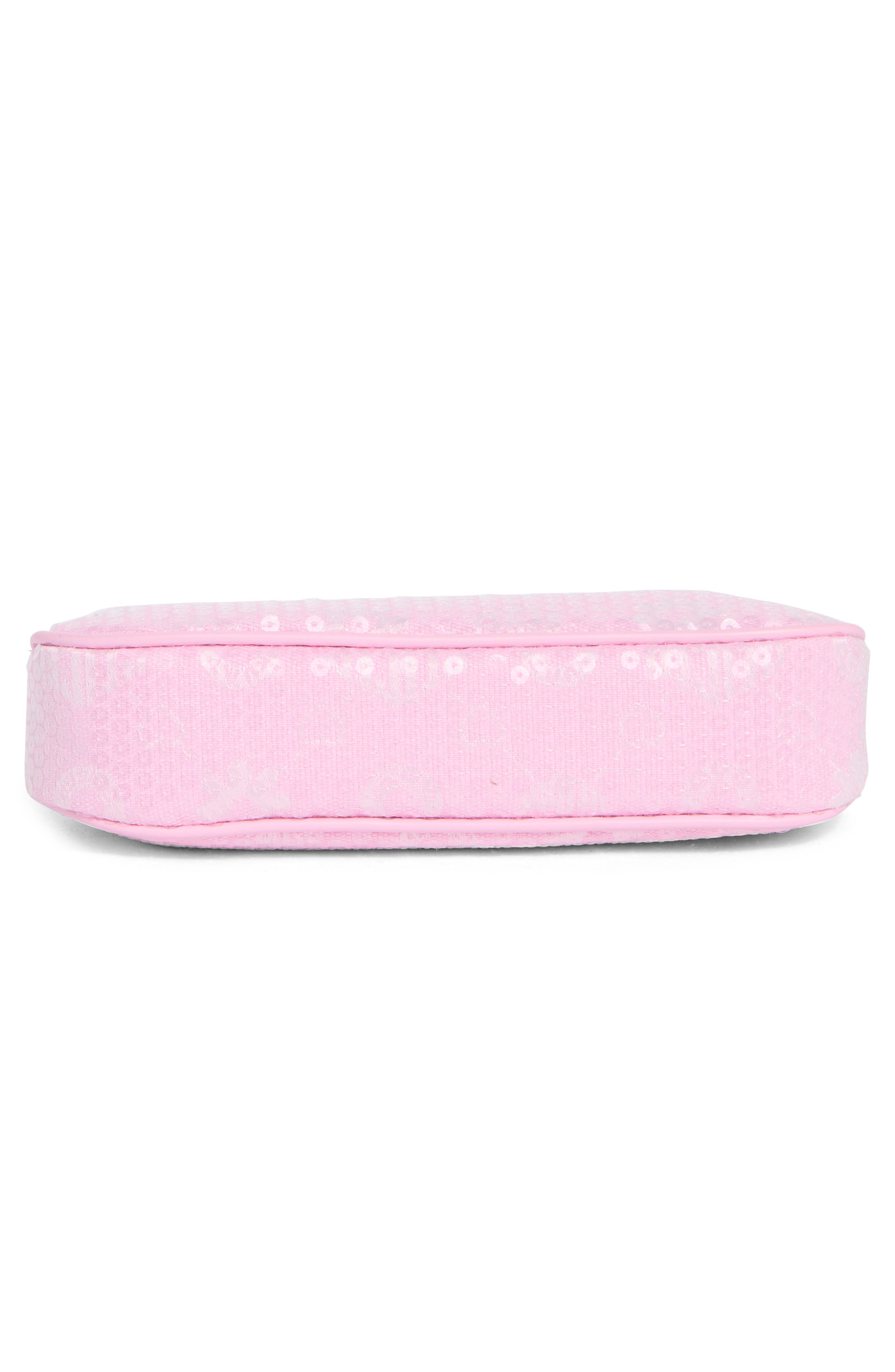 Highgate Small Sequin Wristlet, Alternate, color, LIGHT/ PASTEL PINK