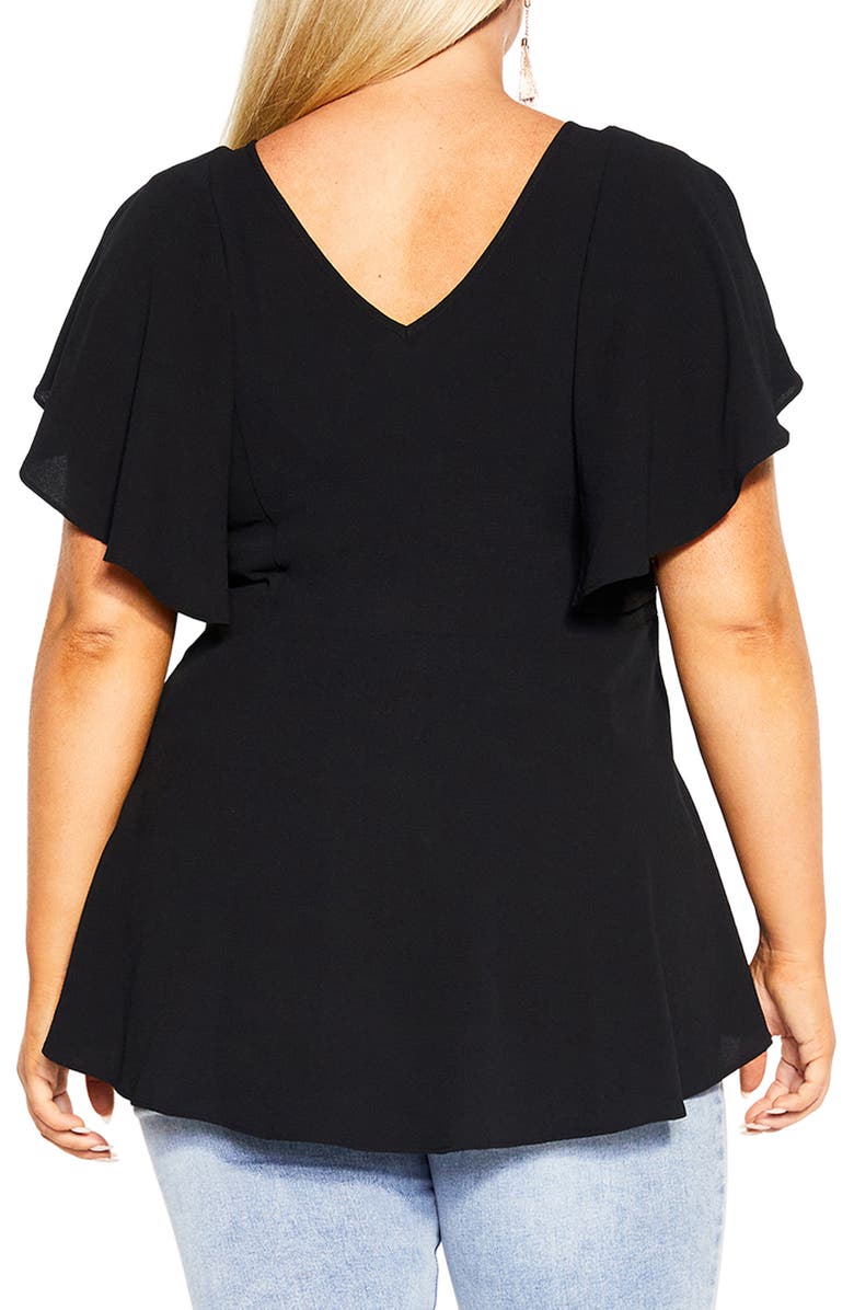 City Chic Romantic Mood Top, Alternate, color,