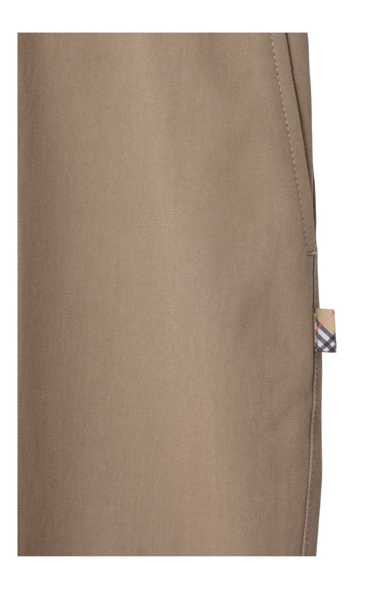 Burberry Cotton Chinos, Alternate, color, Clay Brown