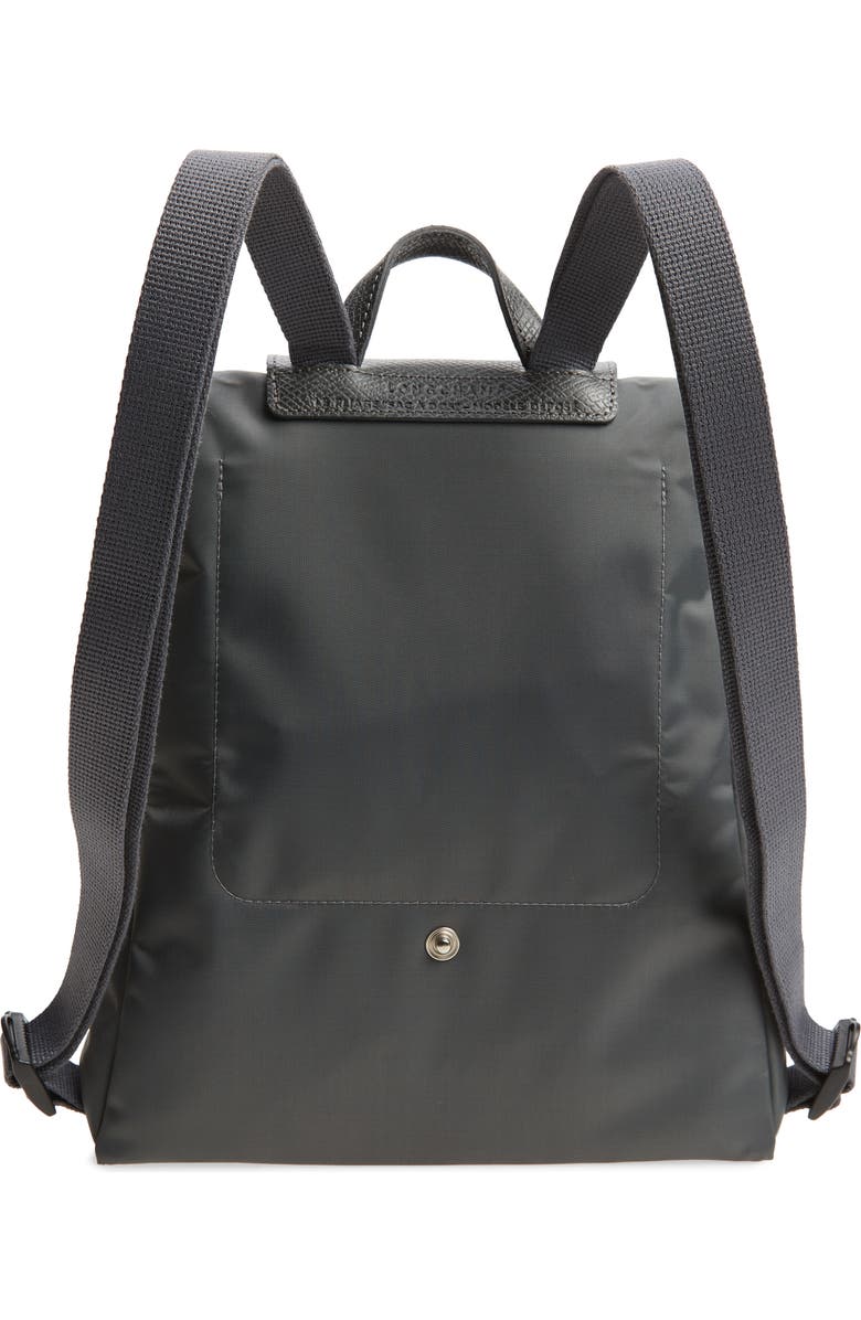 Longchamp Mini Le Pliage Green Recycled Canvas Backpack, Alternate, color,