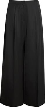 Simone Rocha Back Bow Wide Leg Trousers