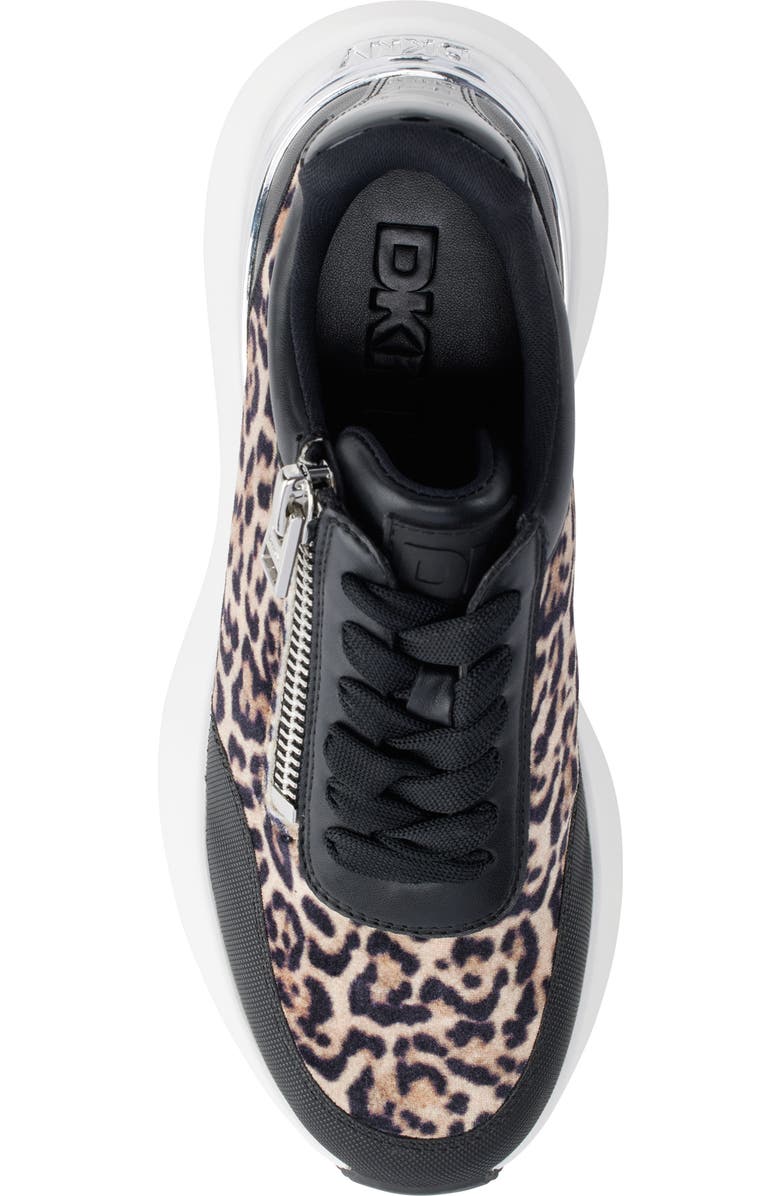 DKNY Zacata Platform Wedge Sneaker, Alternate, color,